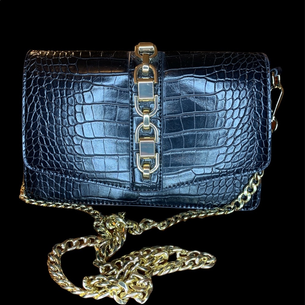 JustFab Croc Crossbody
